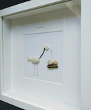 Stork - Custom Irish Pebble Art 2