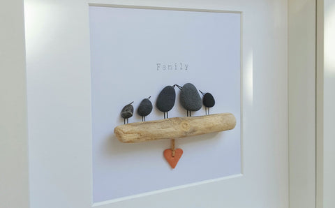 Handmade Pebble Art