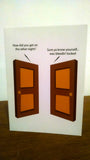 Dublinisms Bleedin Locked Greetings Cards