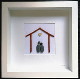 Couple Home Pebble Art Standard
