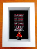 Freddie Kruger Lego Frame Horror Fan Gift 2