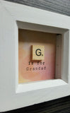 G is for Grandad - Scrabble Frame 2
