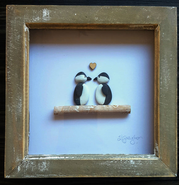 Penguin - Pebble Art