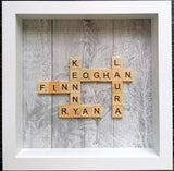 Scrabble Family Frame